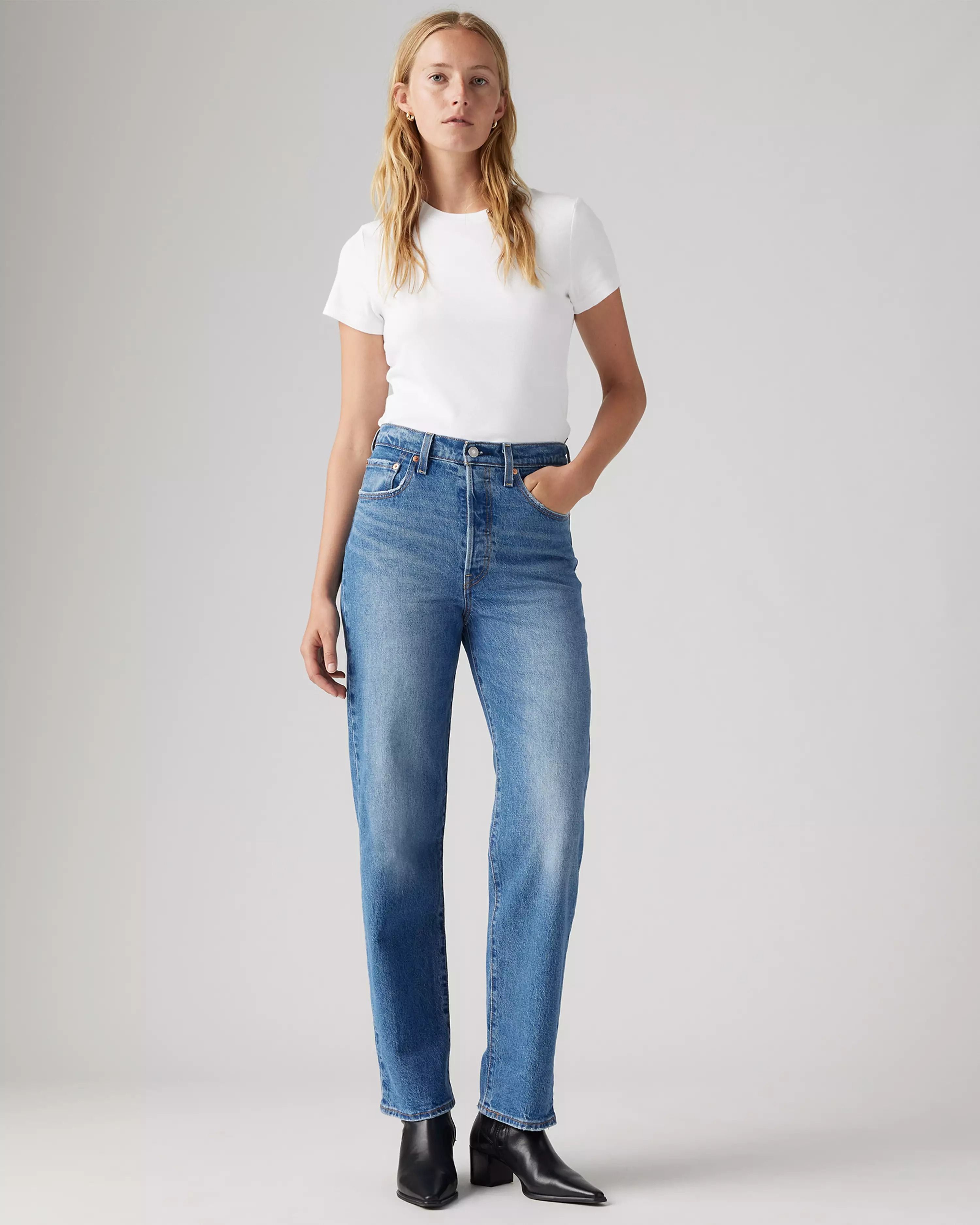 Levis Ribcage Straight Ankle Jeans Rib Cage Skinny Jeans I
