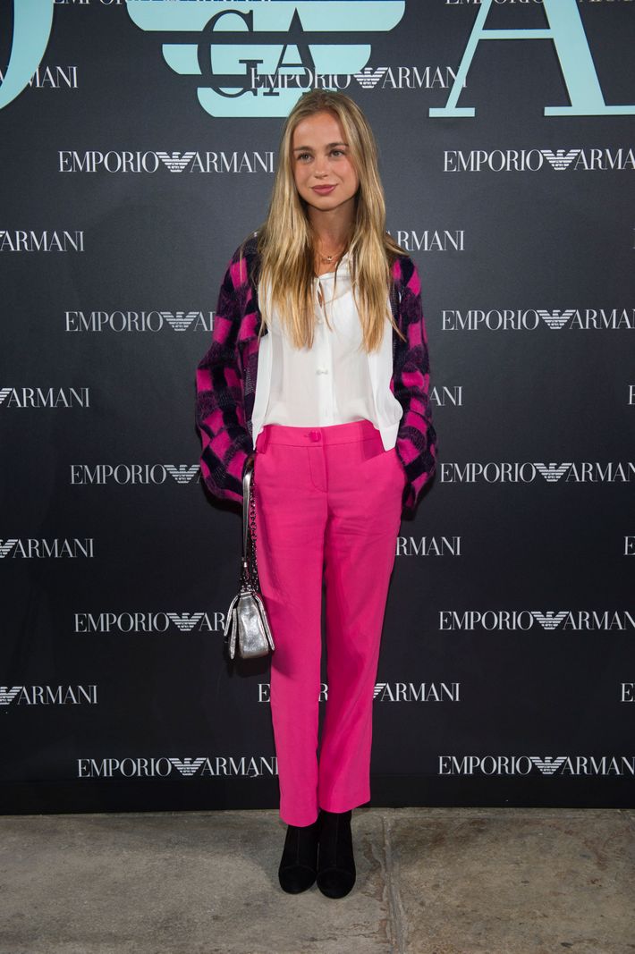 Emporio Armani London Fashion Week Show and After-Party