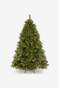 National Tree Company Pre-Lit Winchester Pine Artificial Christmas Tree, 7.5 ft