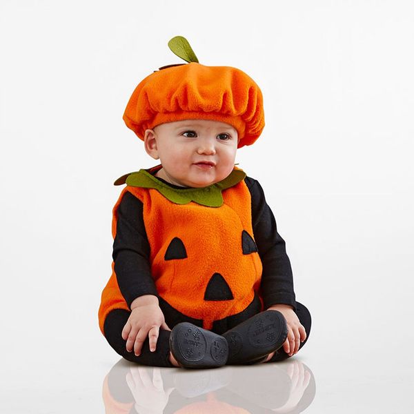 Pottery Barn Kids Baby Pumpkin Halloween Costume