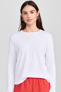 Donni. The Jersey Relaxed Long Sleeve Tee