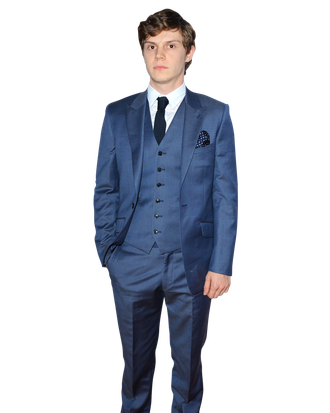 Actor Evan Peters arrives at the Premiere Screening of FX's 