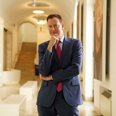 bill de blasio impersonator times of london duped