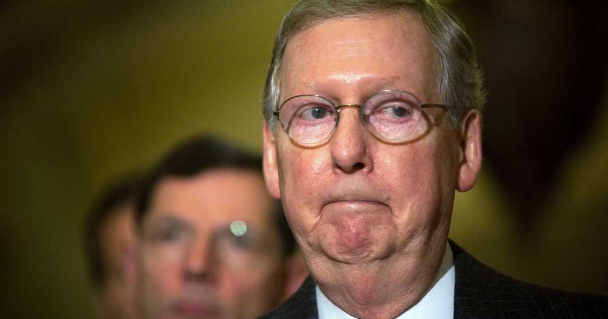 Mitch McConnell Pretty Sure Marijuana Will Kill You