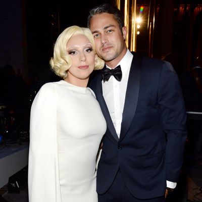 Lady Gaga and her main person, Taylor Kinney.