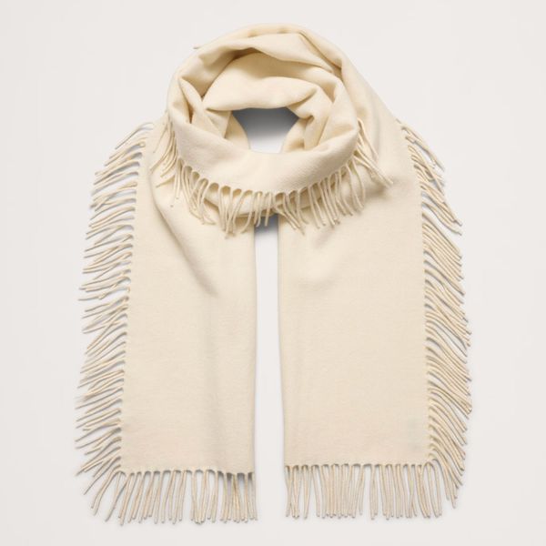 Banana Republic Fringe Wool Scarf