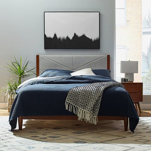 Rivet Modern Stone Washed Textured Geo Coverlet Full/Queen Set