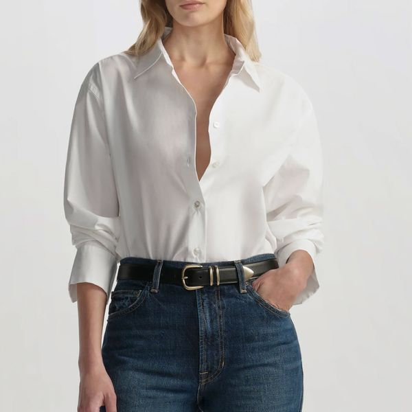 chinese dress ladies Alex White Silky Poplin Shirt
