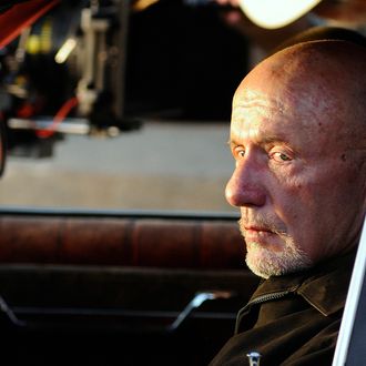 Mike (Jonathan Banks) - Breaking Bad - Season 4, Episode 5 - Photo Credit Ursula Coyote/AMC - BBEpisode405Day8(CamB1)-146