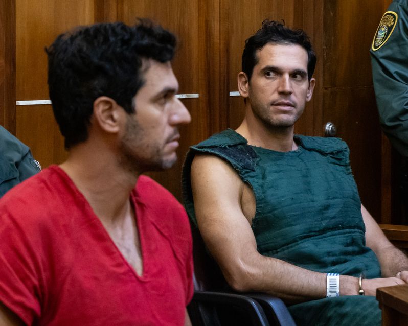 Court Hearing Held For Luxury Real Estate Brokers Alon And Oren Alexander, Being Held On Sexual Battery Charges