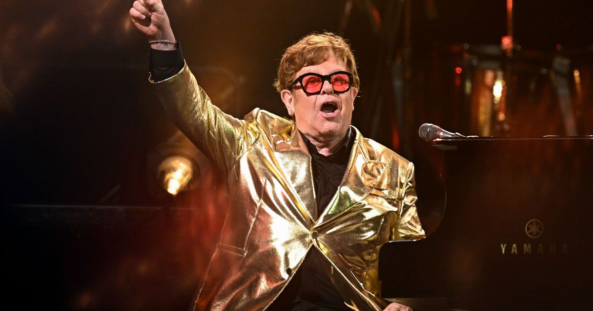 Elton Said Good-bye at Glastonbury With a Lotta Help From His Friends