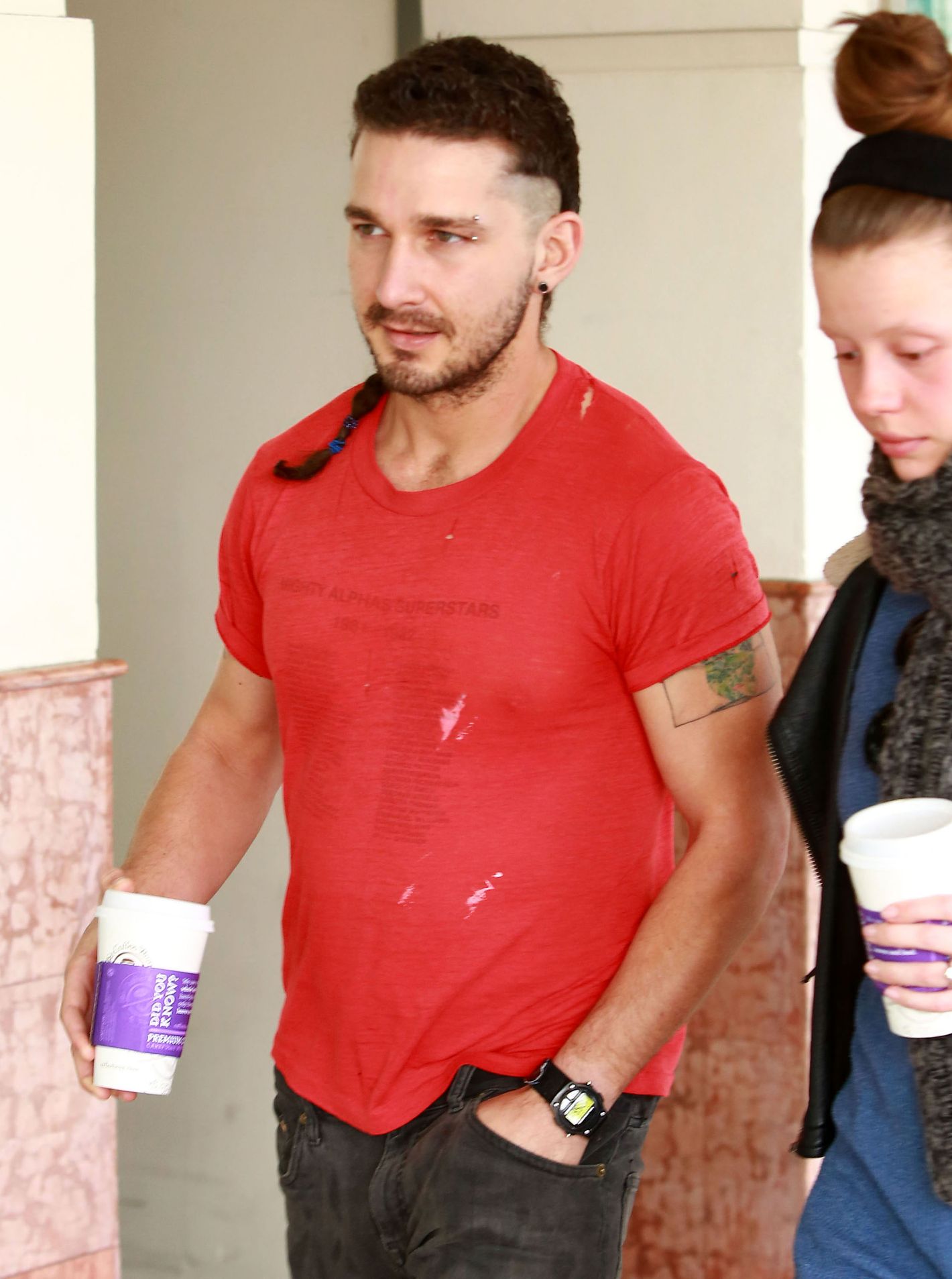 Shia Labeoufs Rattail Is Terrifyingly Glorious