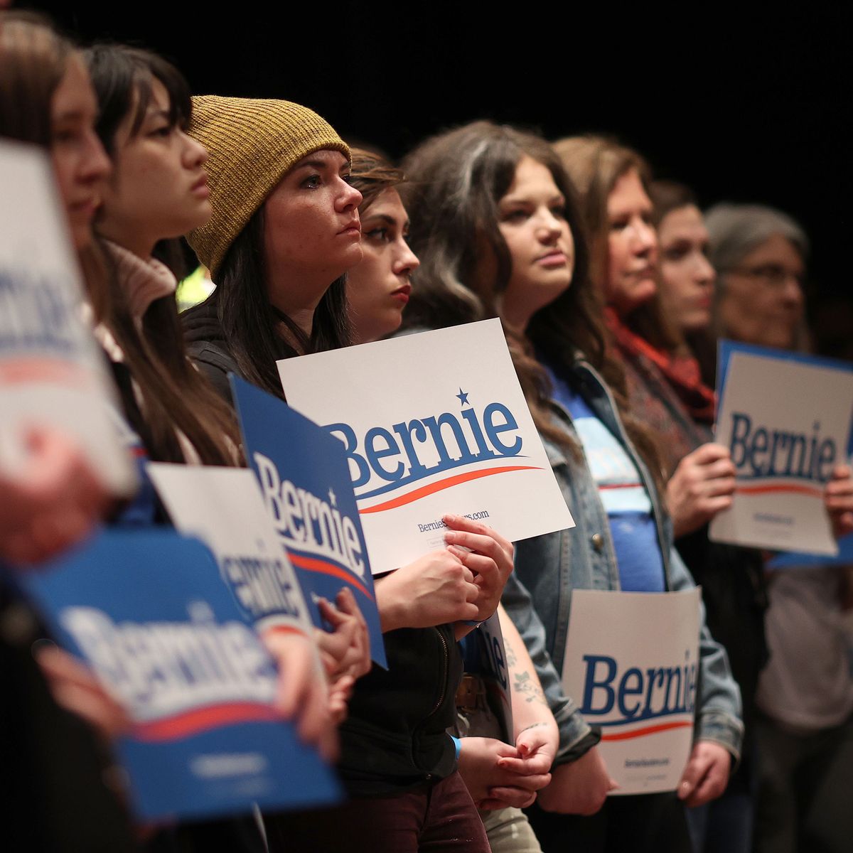 Millennials Have Formed A Human Shield Around Bernie Sanders