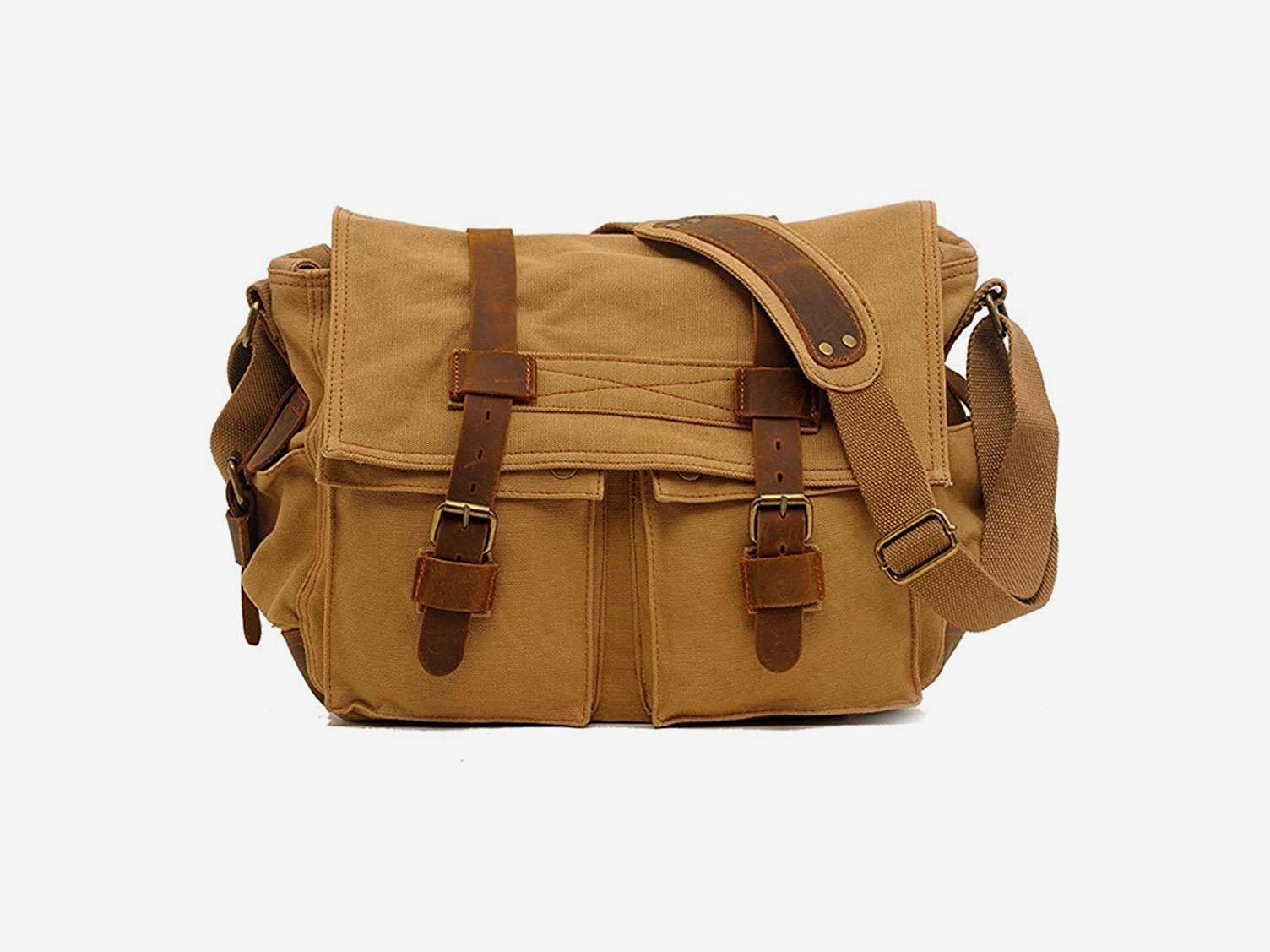 H&M Messengerbag light orange-brown casual look Bags Messengerbags 