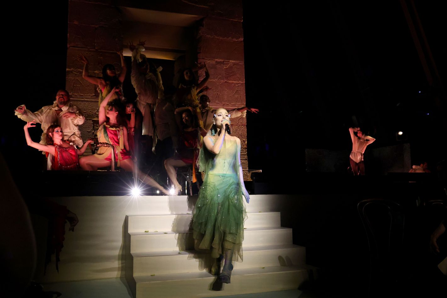 Ariana Grande Performed at the Met Gala