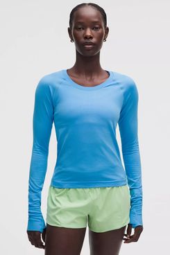 Lululemon Swiftly Tech Long-Sleeve Shirt 2.0 Waist Length