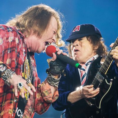 AC/DC Perform At Olympic Park In London