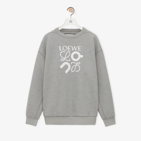 Loewe x On logo Jersey Sweatshirt