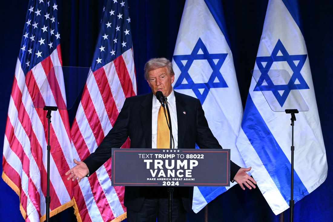 Trump Uses Antisemitism Speech to Unload on American Jews