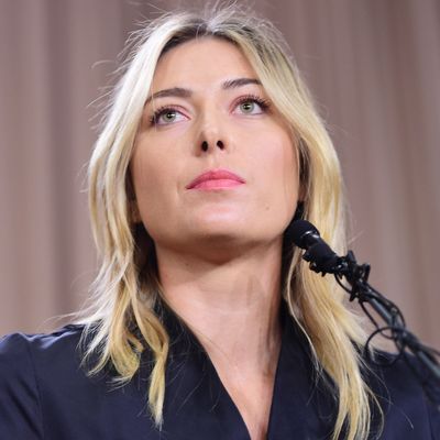 Maria Sharapova.