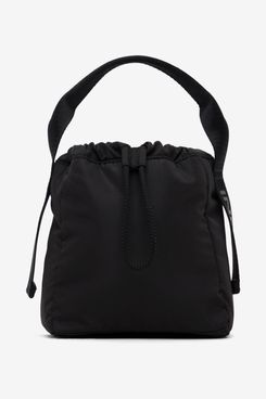 Ganni Black Tech Pouch Bag