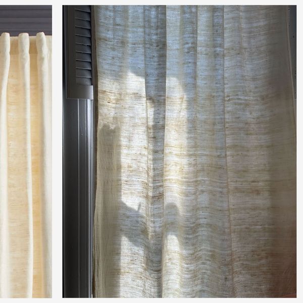 Quince Raw-Silk Curtain