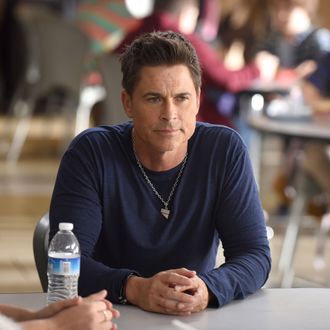 THE GRINDER: Rob Lowe in the 