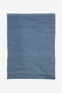 Hook & Loom Solid Flatweave Eco Cotton Rug