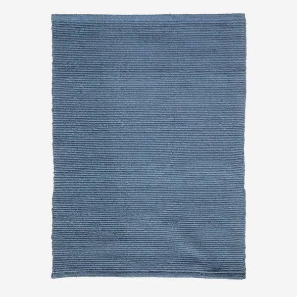 Hook & Loom Solid Flatweave Eco Cotton Rug
