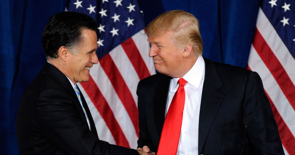 Mitt Romney Meeting With Trump to Discuss Cabinet Position