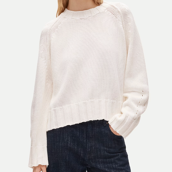 J.Crew Rive Crewneck in Cotton