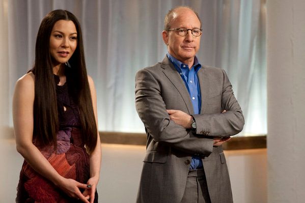 WORK OF ART -- "Kitsch Me If You Can" Episode 201 -- Pictured: (l-r) China Chow, Jerry Saltz -- Photo by: David Giesbrecht /Bravo