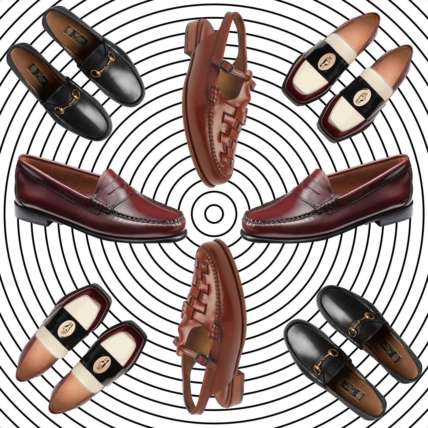 Different deals types of loafer shoes