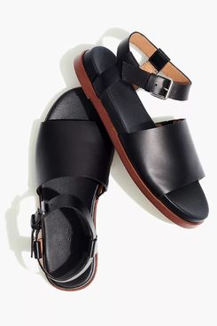 Madewell the Noelle Ankle-Strap Flat
