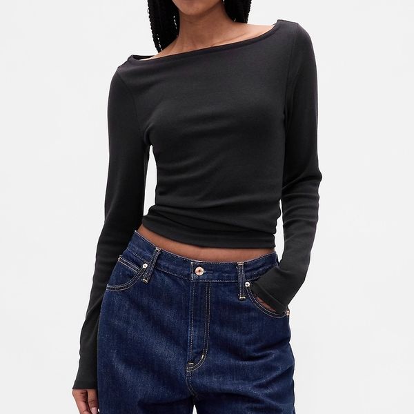 Gap Modern Boatneck T-Shirt