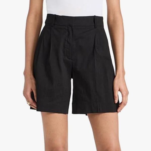 Theory Double Pleated Shorts