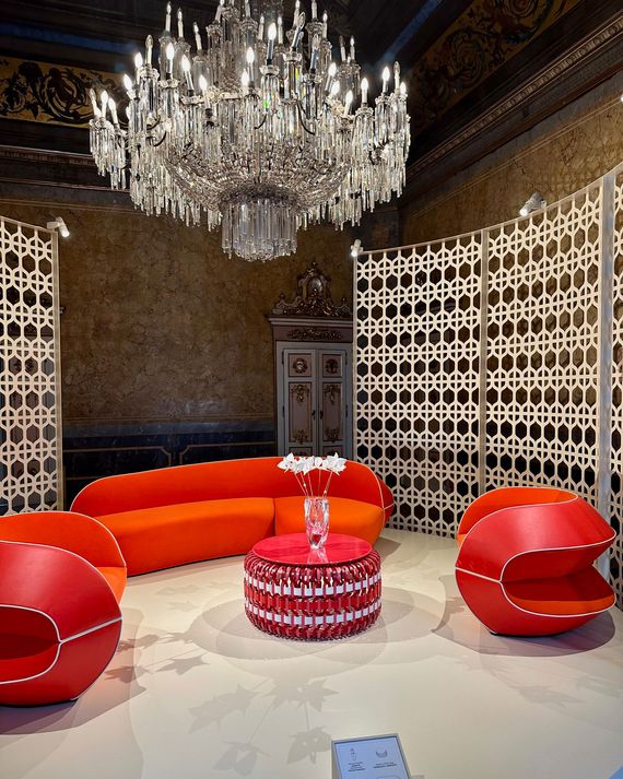 Wendy Goodman at Milan Design Week's Salone del Mobile