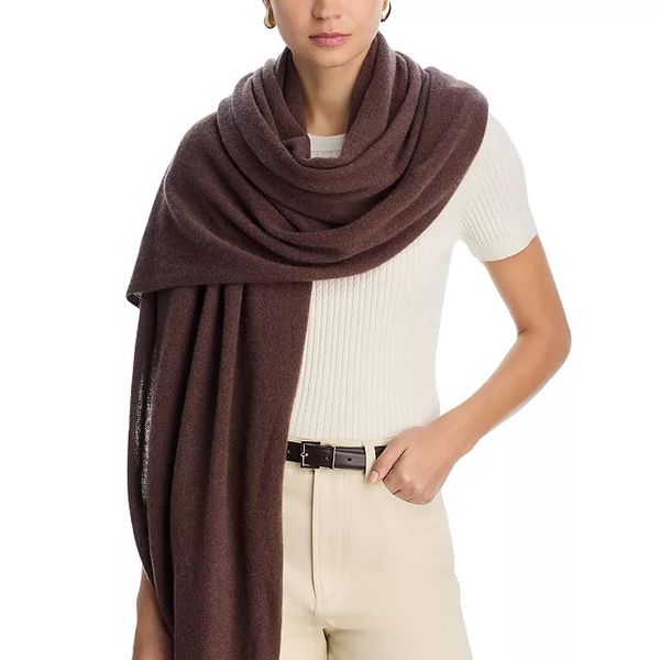 C by Bloomingdale's Cashmere Travel Wrap