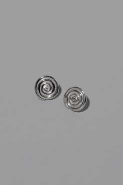 CZRM by Mociun Serpentinite Stud Earrings