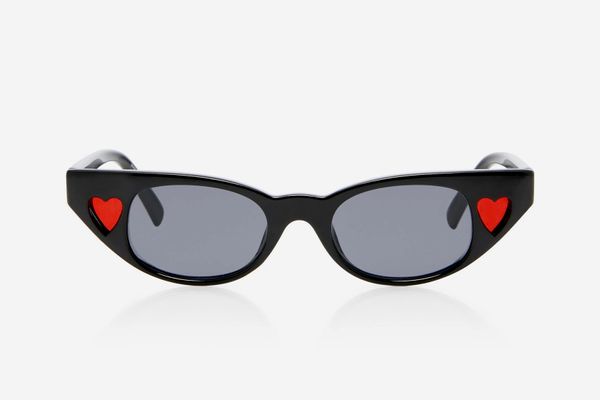 Adam Selman X Le Specs The Heartbreaker Cat-Eye Sunglasses