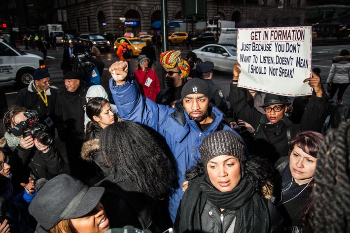 All Two of Beyoncé’s Haters Showed Up to the Anti-Beyoncé Protest