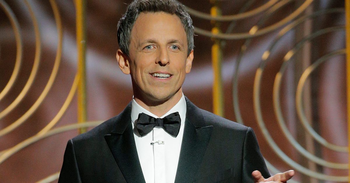 Seth Meyers Skewers Weinstein During Golden Globes Monologue