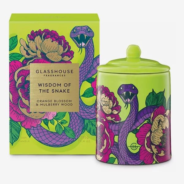 Glasshouse Fragrances Wisdom of the Snake Candle