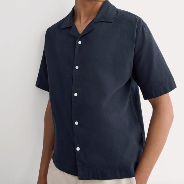 Everlane Cropped Resort Shirt