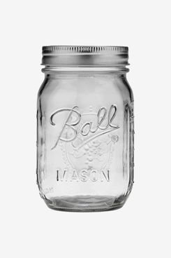 Ball Glass Mason Jar with Lids and Bands, 16 oz