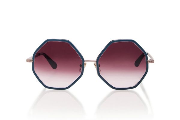 Rosie Assoulin Large Octagon Sunglasses