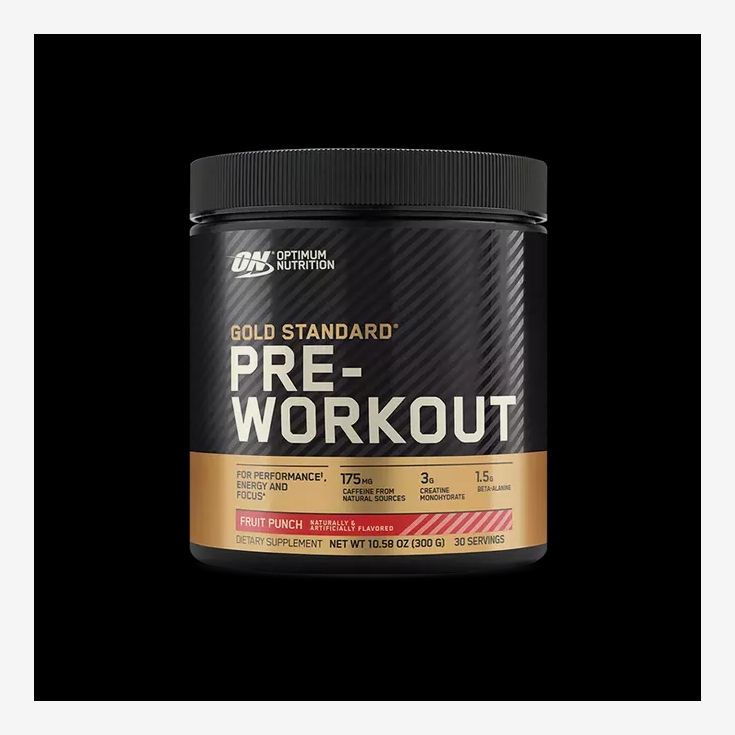  OPTIMUM NUTRITION Gold Standard Pre-Workout with Creatine,  Beta-Alanine, and Caffeine for Energy, Flavor: Fruit Punch, 30 Servings :  Health & Household