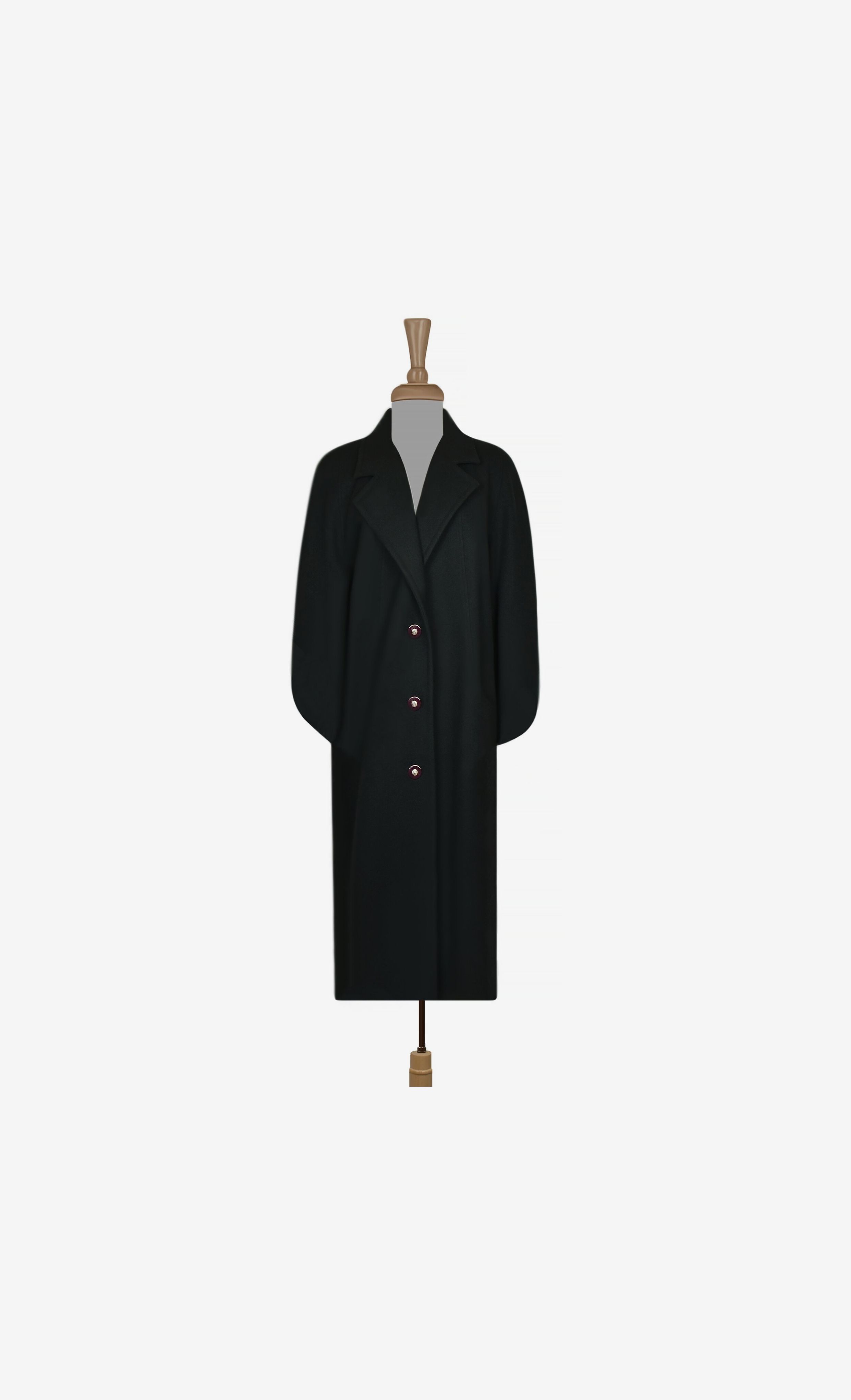 Long Wool Coat, Maxi Princess Overcoat, Double-breasted Military Style Coat,  Black Winter Overcoat, Full Length Coat, Victorian Custom Coat -  Canada