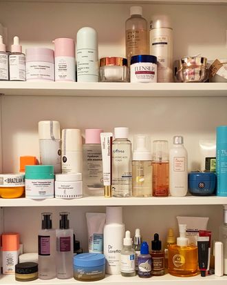 Shelfie Time: My Skin Care, Makeup, and Shower Organization