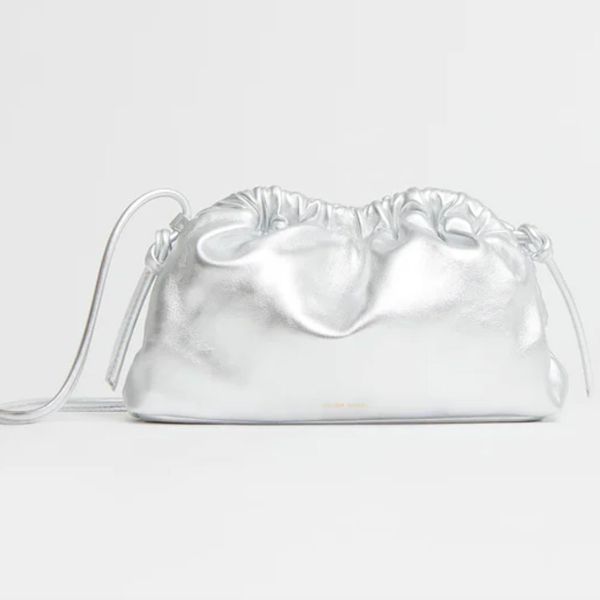 Mansur Gavriel Mini Cloud Leather Clutch